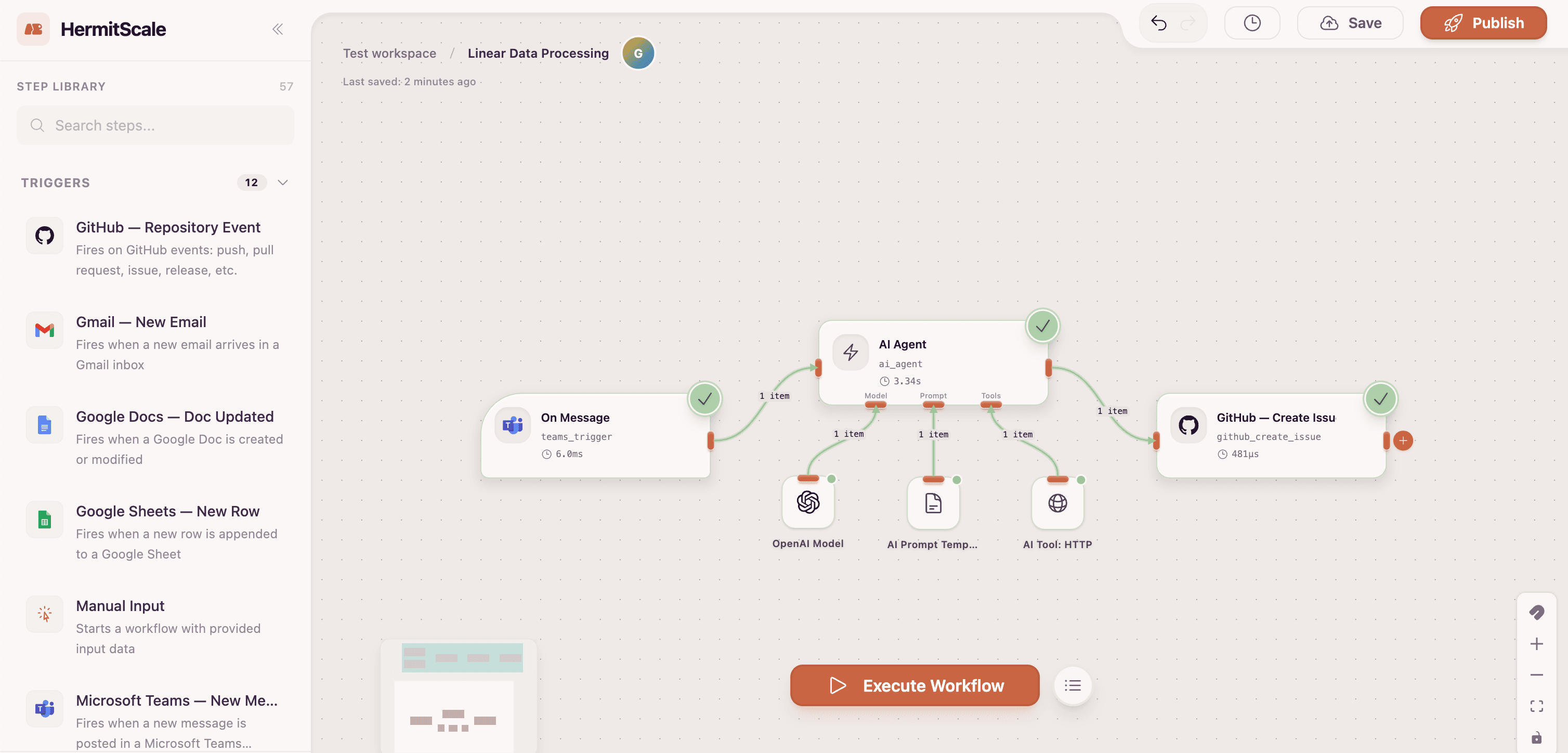 Workflow Editor